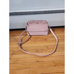 Elim and Paul Pink Crossbody Bag Purse Zipper Closure
